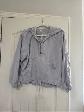 Lululemon Light Lavender Hooded Pullover Jacket